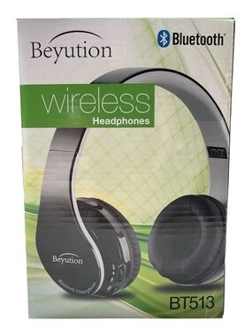 Beyution Wireless Bluetooth Headphones - Black
